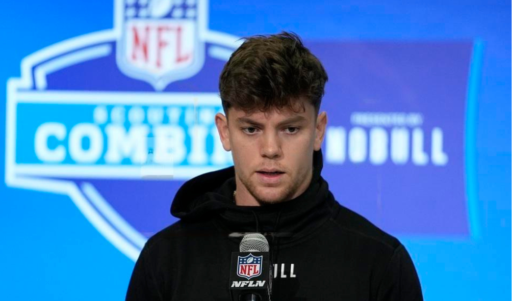 Cooper DeJean, who missed the NFL combine exercises due to his fractured leg, intends to work out on the University of Iowa campus.